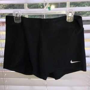 Nike dri-fit spandex shorts
